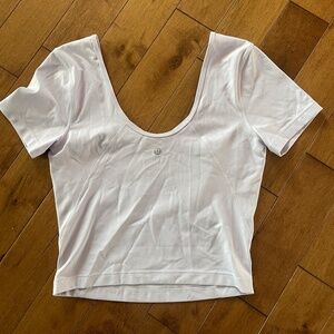 Lululemon Align Crop Tee